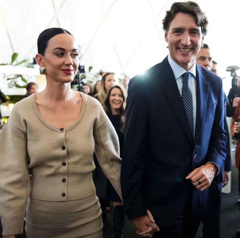 Katy Perry & Justin Trudeau Katy Perry & Justin Trudeau