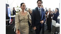 Katy Perry Tampil Bak First Lady Dampingi Justin Trudeau di Forum Ekonomi