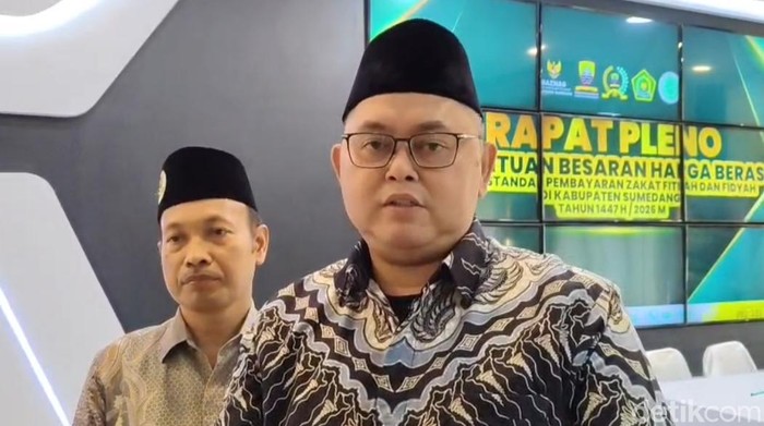 Ketua BAZNAS Sumedang, Ayi Subhan Hafaz.