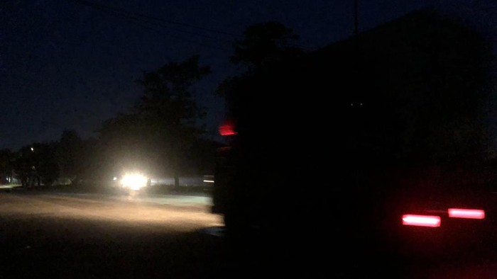Gelap Gulita di Jalan Bypass AAL Palembang, Pengendara Diminta Hati-hati