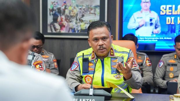 Korps Lalu Lintas (Korlantas Polri) dan Kementerian Perhubungan (Kemenhub) memperkuat sinergi dalam rangka mewujudkan zero over dimensi dan over load 2027.