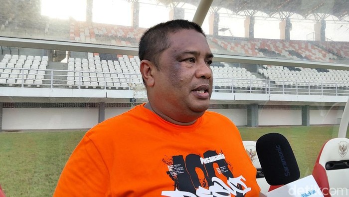 Manajer Tim Borneo FC, Dandri Dauri. (Muhammad Budi Kurniawan/detikKalimantan)