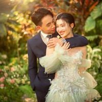 7 Foto Pernikahan Romantis Ratu Kecantikan dengan Anak Orang Terkaya Vietnam