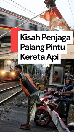 Video: Warisan Orang Tua Jadi Penjaga Palang Pintu Kereta Api