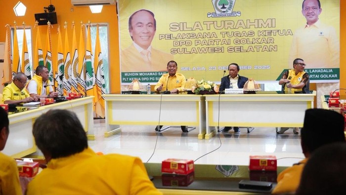 Rapat Golkar Sulsel.