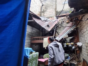 3 Rumah di Matraman Jaktim Ambruk, Bakal Dilakukan Bedah Rumah