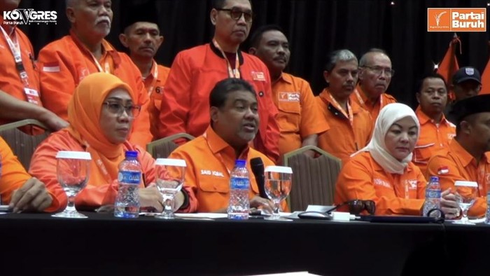 Said Iqbal Kembali Terpilih Jadi Presiden Partai Buruh