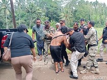 Heboh Pensiunan TNI Ngamuk Telanjang di Bangli