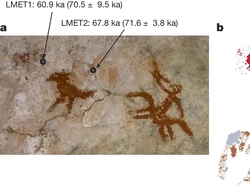 Lukisan Tangan Tertua Ditemukan di Indonesia Gegerkan Media Asing