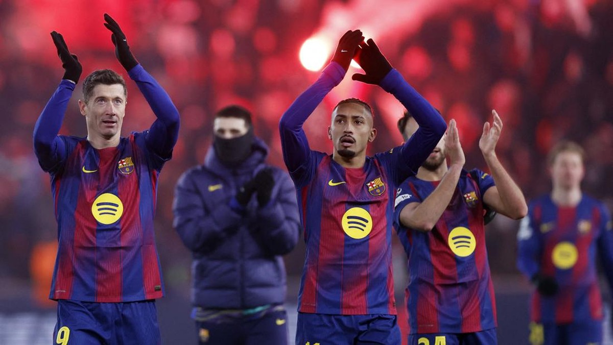 Barcelona lagi sering kebobolan di laga-laga terakhirnya. (Foto: REUTERS/David W Cerny)