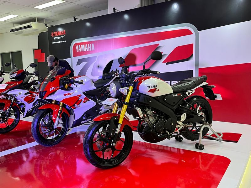 Yamaha luncurkan livery khusus edisi ulang tahun ke-70