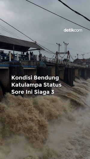 Video: Bendung Katulampa Siaga 3 Sore Ini