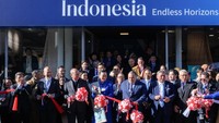 Peresmian tersebut turut dihadiri CIO Danantara Indonesia Pandu Patria Sjahrir bersama jajaran Kementerian Investasi dan Hilirisasi/BKPM, Kadin Indonesia, serta sejumlah duta besar RI.