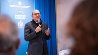 CEO Danantara Indonesia Rosan Roeslani resmi membuka Indonesia Pavilion di ajang World Economic Forum (WEF) Davos, Swiss.