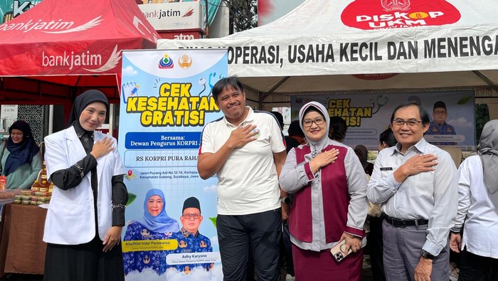 Diskop Jatim Gandeng Pura Raharja Gelar Cek Kesehatan Gratis