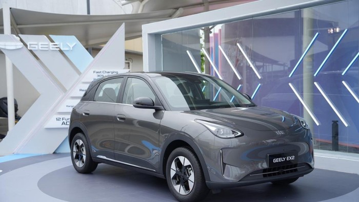 Geely EX2 meluncur di Indonesia.