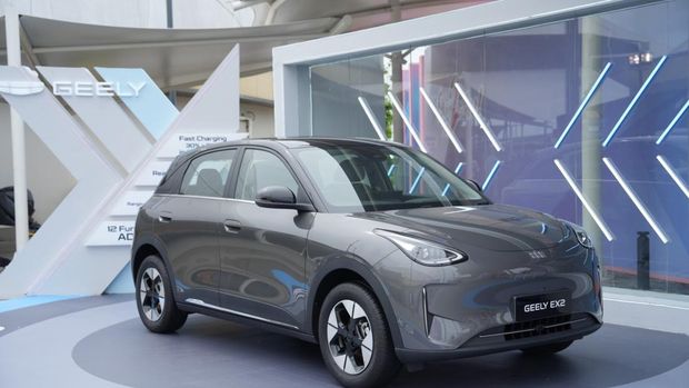 Geely EX2 meluncur di Indonesia.