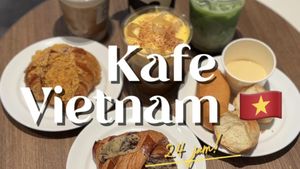 Video: Menikmati Kopi Kelapa dan Kopi Telur Vietnam yang Naik Kelas