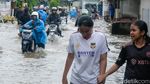 Kali Angke Meluap, Komplek Ciledug Indah Banjir