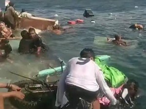 Longboat Bawa 59 Penumpang Tenggelam di Malut, 1 Balita Tewas