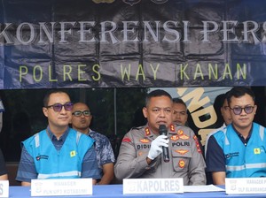 3 Pencuri Kabel di Lampung Ditangkap Polisi, Kerugian Capai Rp 1,1 Miliar