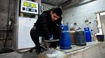 Kelangkaan Gas, Warga Palestina Mengantre Isi Ulang
