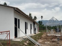 Kualitas Huntara di Sumbar Ditingkatkan, Atap Ditinggikan-Dipasang Plafon