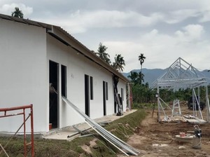 Kualitas Huntara di Sumbar Ditingkatkan, Atap Ditinggikan-Dipasang Plafon