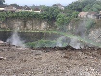 Hampir Dua Pekan, Warga Kampial Terganggu Asap Pembakaran Sampah