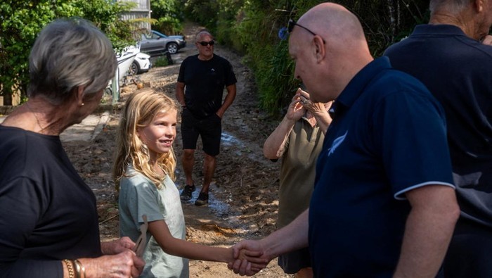 Longsor Terjang North Island Selandia Baru