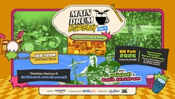 Main Drum Bareng Vol. 3 Hadir Lagi! Dangdut Groove Party yang Siap Bikin Jakarta Berisik