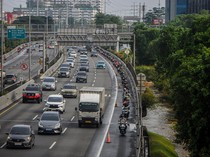 Banjir Jakarta Paksa Motor Masuk Tol