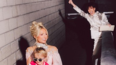 Gaya Gemas Anak-anak Paris Hilton Serba Pink Bak Ibunya di Karpet Merah