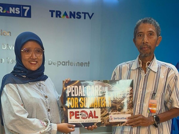 Pedal Community Indonesia Ulurkan Bantuan untuk Saudara di Sumatera lewat Berbuatbaik.id