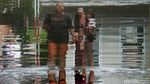 Perumahan Pinang Griya Tangerang Banjir Imbas Tanggul Jebol