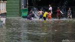 Perumahan Pinang Griya Tangerang Banjir Imbas Tanggul Jebol