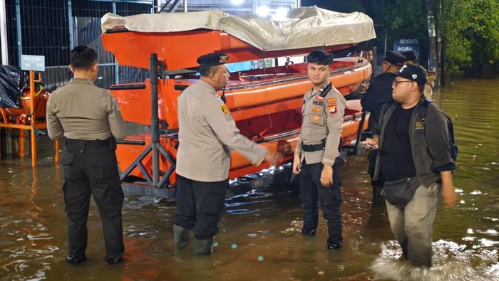 318 Warga Tangerang Terdampak Banjir, Polisi Prioritaskan Bantuan Darurat