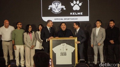 PSSI Resmi Gandeng Kelme sebagai Apparel Timnas Indonesia