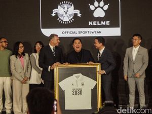 Timnas Indonesia Pakai Kelme Sampai 2030