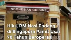 Video RM Nasi Padang di Singapura Pamit Usai 78 Tahun Beroperasi