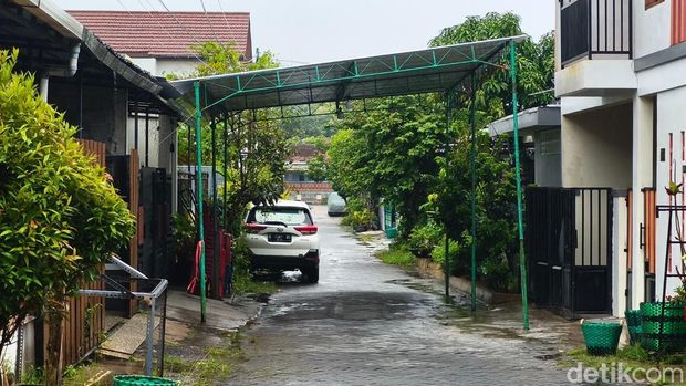 Rumah Hariadi, kru pesawat ATR 42-500, di Desa Jati, Kecamatan Jaten, Kabupaten Karanganyar, Jumat (23/1/2026).