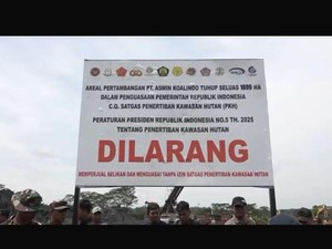 Satgas PKH Kuasai Kembali 1.699 Hektare Lahan Tambang di Kalteng