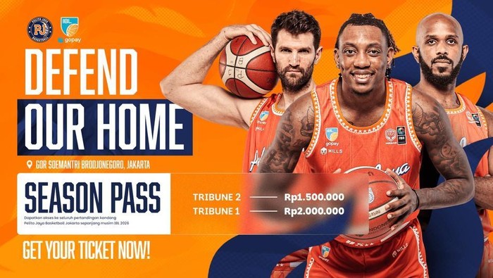 Season Pass Pelita Jaya IBL GoPay 2026: All Akses Match, Beli Detik Ini Juga!