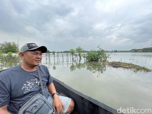 125 Hektare Tambak Mintomulyo Pati Kebanjiran, Cuan Rp 2 M Amblas