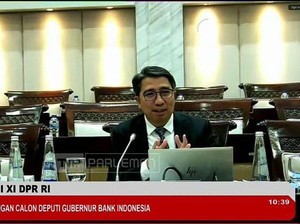 Calon Deputi Gubernur BI Mulai Uji Kelayakan di DPR, Solikin Peserta Pertama