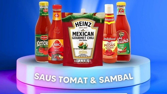 Aneka Saus Tomat & Sambal Banting Harga di Transmart Full Day Sale!