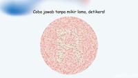 Tes Buta Warna yang Uji Ketajaman Mata, Berhasil Jawab Semua?