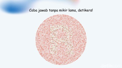 Tes Buta Warna yang Uji Ketajaman Mata, Berhasil Jawab Semua?