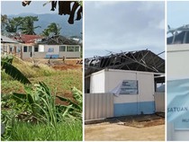 Atap Dapur SPPG di Pesawaran Rusak Usai Dihantam Angin Kencang