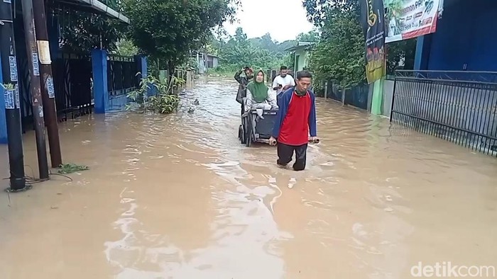 Banjir di Desa Ciasem Tengah dan Desa Ciasem Hilir, Kabupaten Subang, Sabtu (24/1/2026).